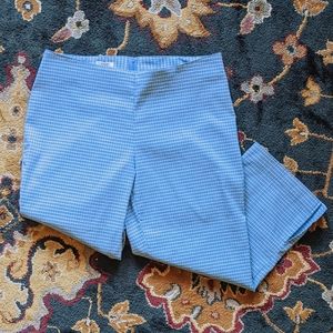 Blue and White Checkered Pant by City Streets | Size 7